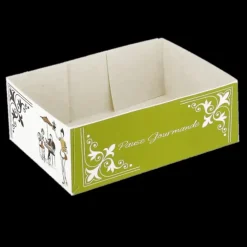 Caissette pâtissière Pause Gourmande 18 x 12 cm x H 5 cm (x100)