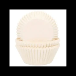 Caissettes à Cupcakes Ivoire (x50) House of Marie