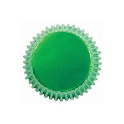 Caissettes Cupcakes Vert Métallique (x24) House of Marie