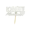 Cake Topper Bonne Fête Maman sur Pic (x30) Patisdécor