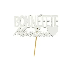 Cake Topper Bonne Fête Maman sur Pic (x30) Patisdécor