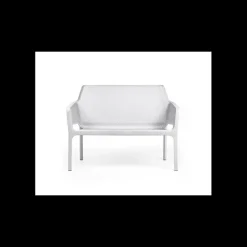 Canapé en Résine Blanc Net Bench Nardi