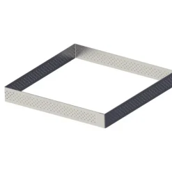 Carré perforé L. 15 cm de L'école Valrhona par De Buyer