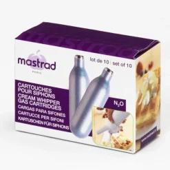 Cartouche N2O pour Siphon 8g (x10) Mastrad