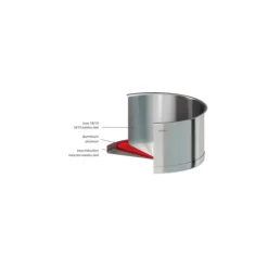 Casserole Ø 20 cm Strate Amovible Inox Cristel