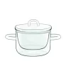 Casserole en Verre Double Paroi 25 cl (x2) Luigi Bormioli THERMIC GLASS