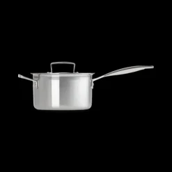 Casserole Inox avec Couvercle 18 cm Le Creuset