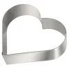 Cercle à Pâtisserie Cœur Inox 27,5 cm H 4,5 cm Gobel