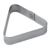 Cercle à Tarte Triangle Inox Micro-perforé 8,5 x 7,5 cm x H 2 cm Pavoni