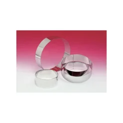 Cercle à Vacherin Inox 12 cm x H 6 cm Gobel