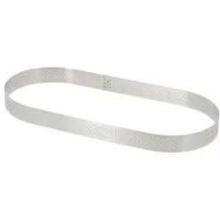 Cercle perforé forme Oblong 27 x 8 cm de L'école Valrhona par De Buyer