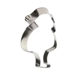 Cercle Père Noël Inox 10 x 6,5 cm x H 3 cm Gobel
