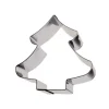 Cercle Sapin de Noël Inox 8 x 8 cm x H 3 cm Gobel