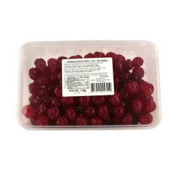 Cerises Bigarreaux confites rouges 1kg