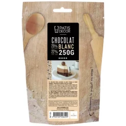 Chocolat Blanc 250 g Patisdécor