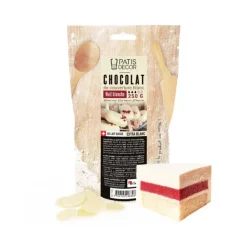 Chocolat de Couverture Blanc Nuit Blanche 37% 250 g Patisdécor