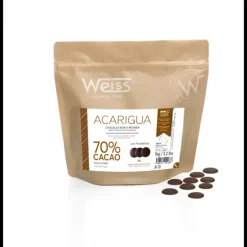 Chocolat Noir Acarigua Fondette 70% 1 Kg Weiss