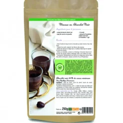 Chocolat Noir Bio 64% Fondettes 250g Weiss