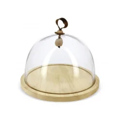 Cloche à Gâteau avec Socle en Chêne 30,5 cm Inspired by Revol