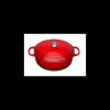 Cocotte en fonte Basse 30 cm Cerise Le Creuset Signature