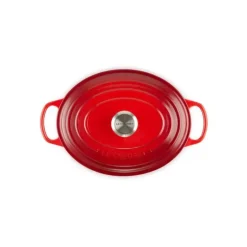 Cocotte en fonte Ovale 40 cm Cerise Le Creuset Signature
