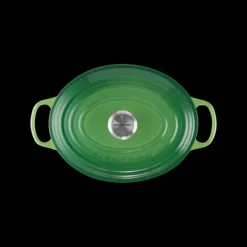 Cocotte en Fonte Ovale 29 cm Bamboo Le Creuset Signature