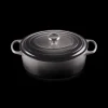 Cocotte en fonte Ovale 31 cm Flint Le Creuset Signature