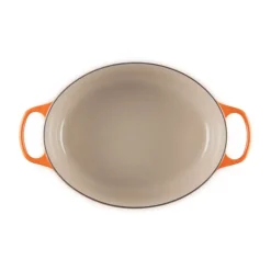 Cocotte en fonte Ovale 35 cm Volcanique Le Creuset Signature