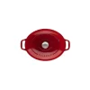Cocotte en Fonte Ovale 31 cm Rubis Chasseur