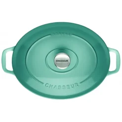 Cocotte en Fonte Ovale 29 cm Quartz Chasseur