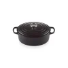 Cocotte en fonte Ovale 35 cm Noir mat Le Creuset Signature