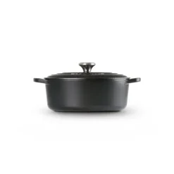 Cocotte en fonte Ovale 35 cm Noir mat Le Creuset Signature