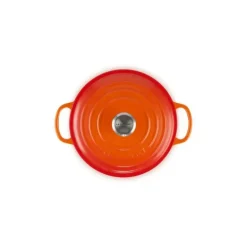 Cocotte en fonte Ronde 26 cm Volcanique Le Creuset Signature