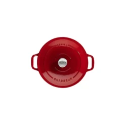 Cocotte en Fonte Ronde 22 cm Rubis Chasseur