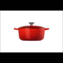 Cocotte en Fonte Ronde 20 cm Cerise Le Creuset Signature