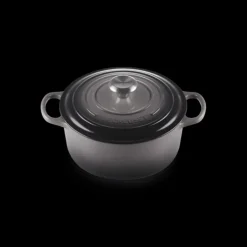Cocotte en fonte Ronde 24 cm Flint Le Creuset Signature