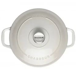Cocotte en Fonte Ronde 28 cm Macadamia Chasseur
