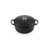 Cocotte en Fonte Ronde 30 cm Noir mat Le Creuset Signature