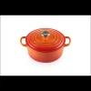 Cocotte en Fonte Ronde 20 cm Volcanique Le Creuset Signature