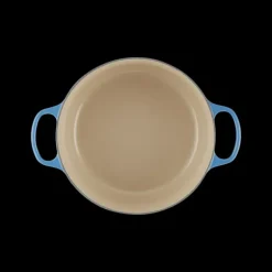 Cocotte en Fonte Ronde 28 cm Signature Azur Le Creuset