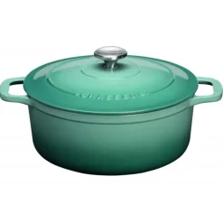 Cocotte en Fonte Ronde 24 cm Quartz Chasseur