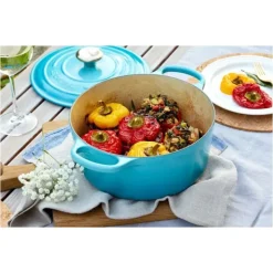 Cocotte en fonte Ronde 24 cm Caraïbes Le Creuset Signature
