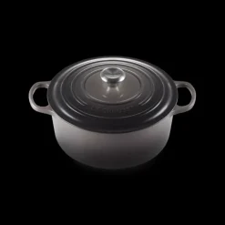 Cocotte en Fonte Ronde 28 cm Flint Le Creuset Signature