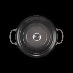 Cocotte en Fonte Ronde 28 cm Flint Le Creuset Signature