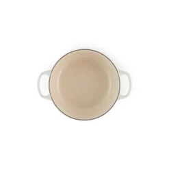 Cocotte en fonte Ronde 24 cm Meringue Signature Le Creuset