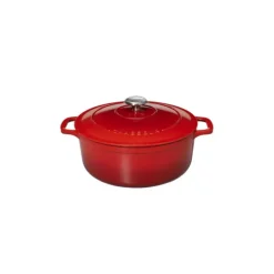 Cocotte en Fonte Ronde 26 cm Rubis Chasseur