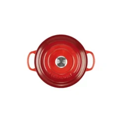 Cocotte en fonte Ronde 26 cm Cerise Le Creuset Signature