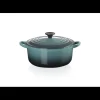 Cocotte en Fonte Ronde Tradition 20 cm Océan Le Creuset