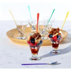 Coffret 6 Coupes à Dessert avec Cuillères Lebrun