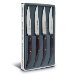 Coffret 4 Couteaux à Steak 11 cm Lame Lisse Acier Inoxydable Arcos